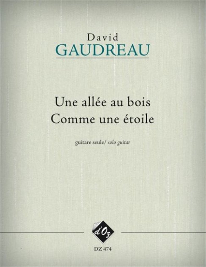 Une allée au bois, Comme une étoile